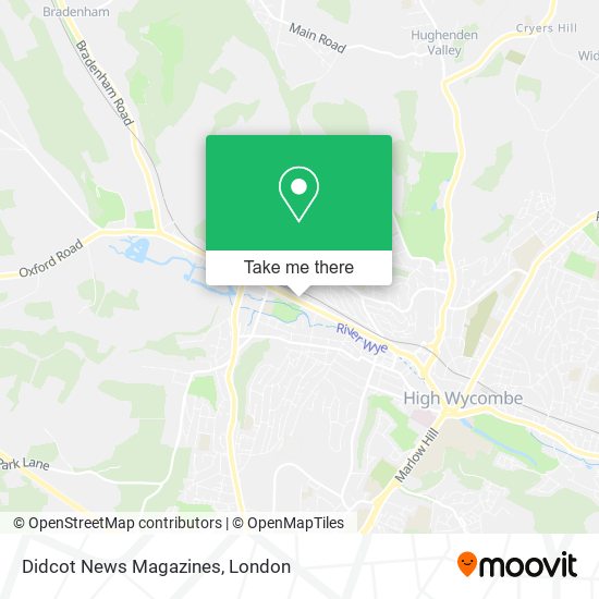 Didcot News Magazines map