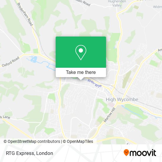 RTG Express map