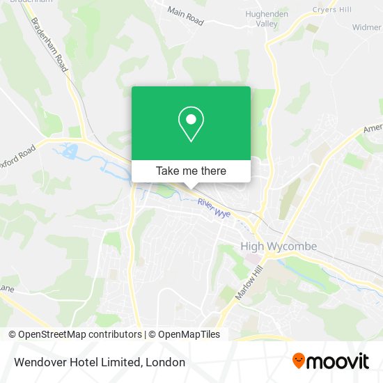 Wendover Hotel Limited map
