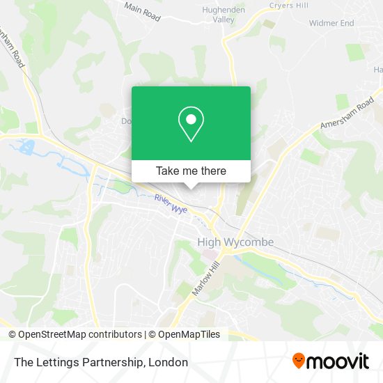 The Lettings Partnership map