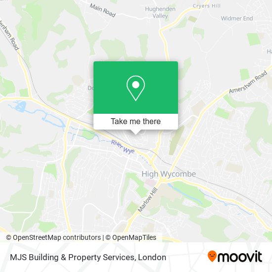 MJS Building & Property Services map