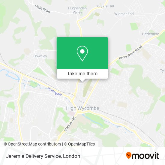 Jeremie Delivery Service map