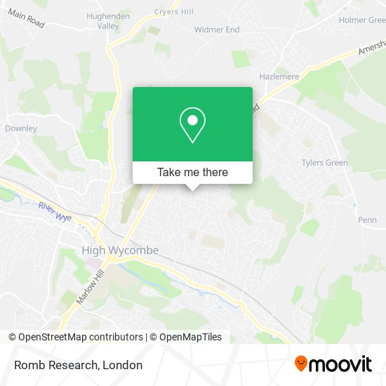 Romb Research map