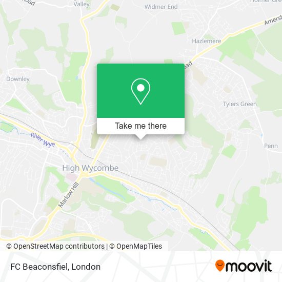FC Beaconsfiel map