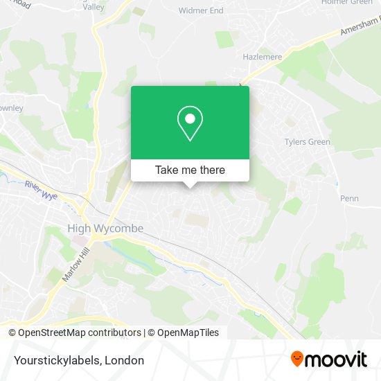 Yourstickylabels map