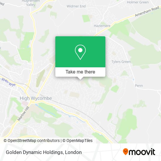 Golden Dynamic Holdings map