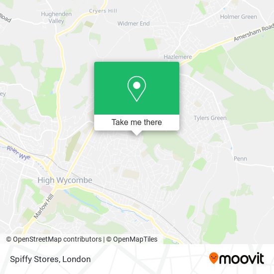 Spiffy Stores map