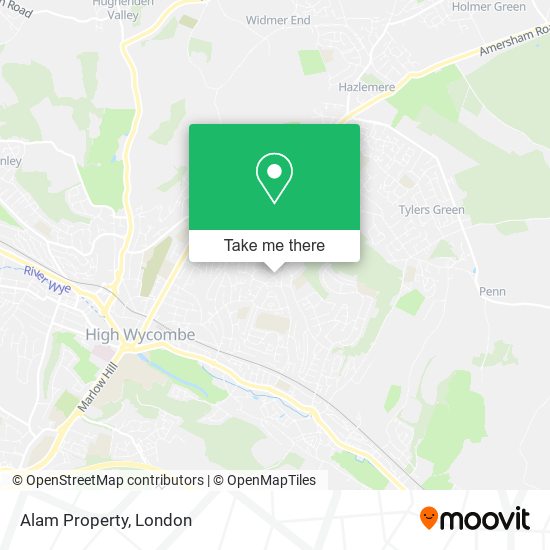 Alam Property map
