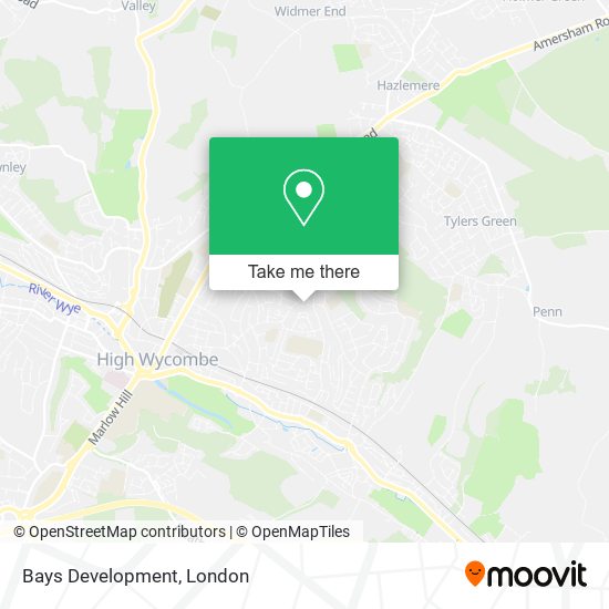 Bays Development map
