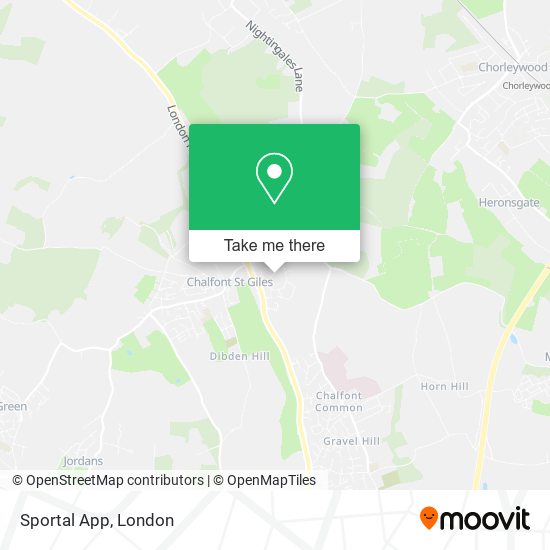 Sportal App map