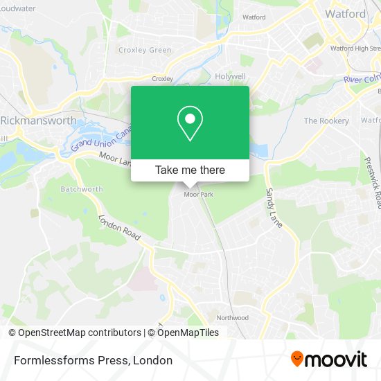 Formlessforms Press map