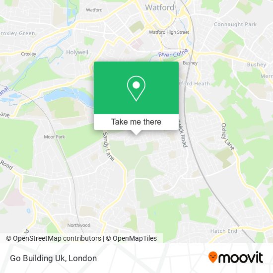 Go Building Uk map