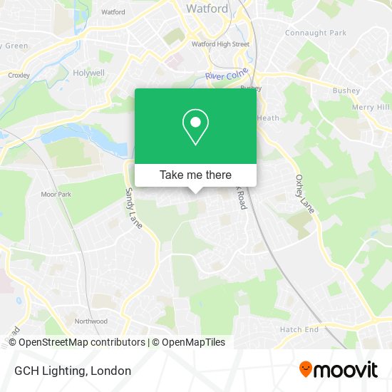 GCH Lighting map