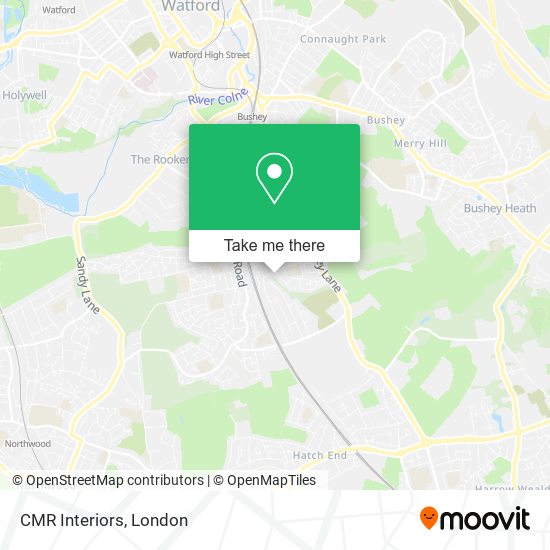CMR Interiors map