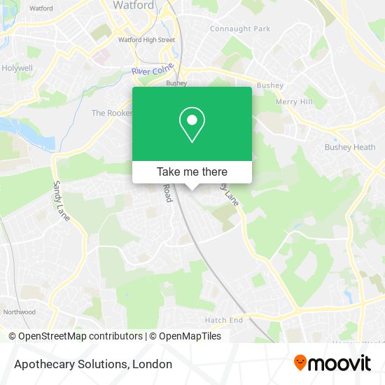 Apothecary Solutions map