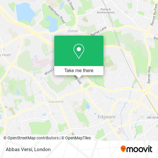 Abbas Versi map
