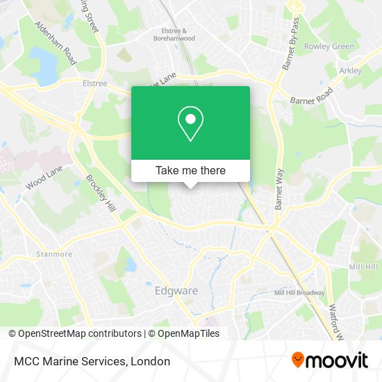 MCC Marine Services map
