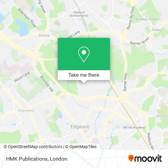HMK Publications map