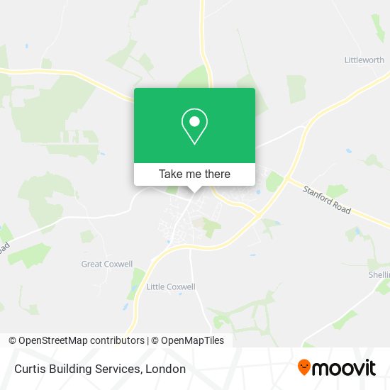 Curtis Building Services map