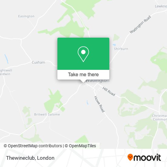 Thewineclub map