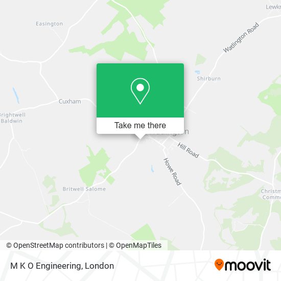 M K O Engineering map