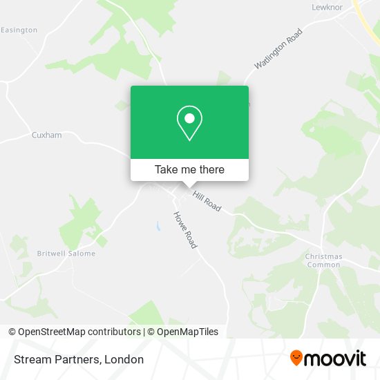 Stream Partners map