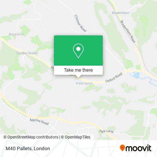 M40 Pallets map