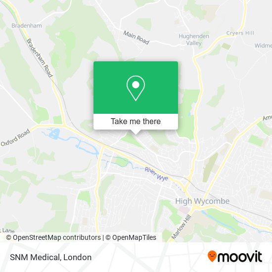 SNM Medical map