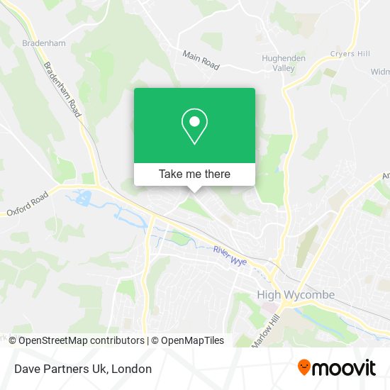 Dave Partners Uk map