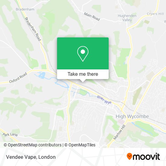 Vendee Vape map