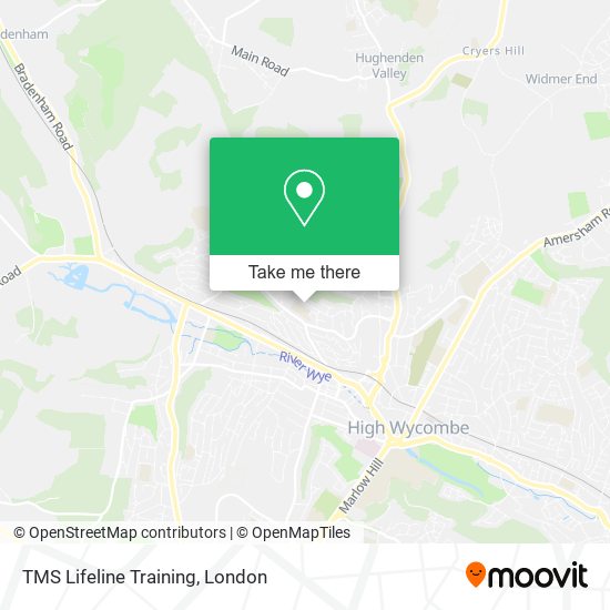 TMS Lifeline Training map