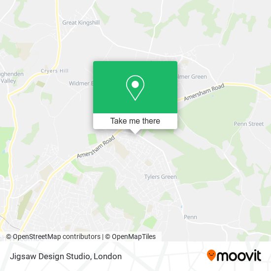 Jigsaw Design Studio map