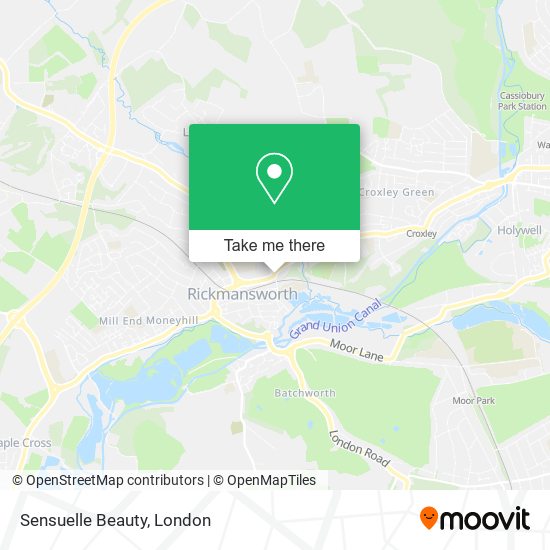 Sensuelle Beauty map