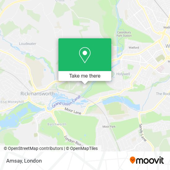 Amsay map