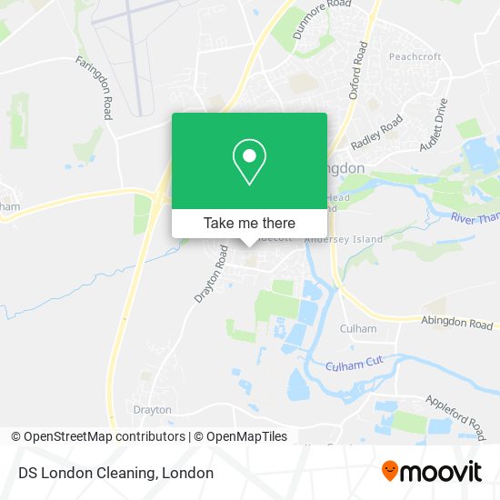 DS London Cleaning map