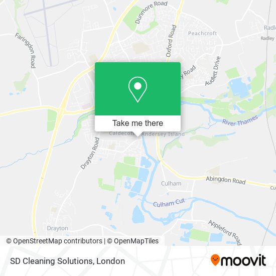 SD Cleaning Solutions map