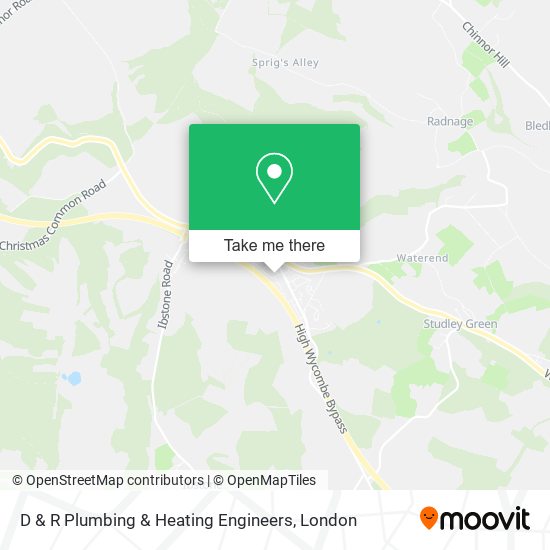 D & R Plumbing & Heating Engineers map