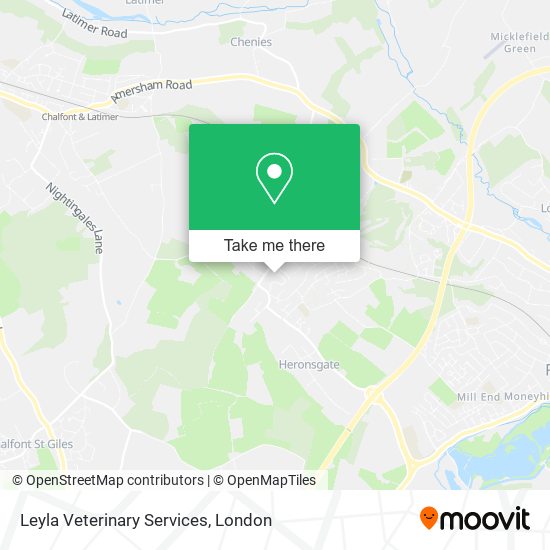 Leyla Veterinary Services map