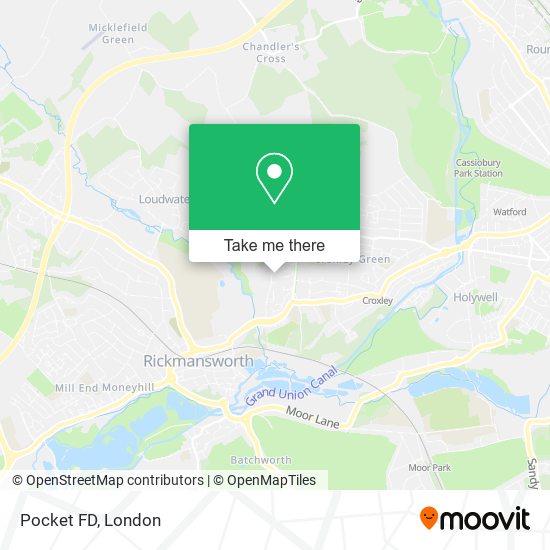 Pocket FD map