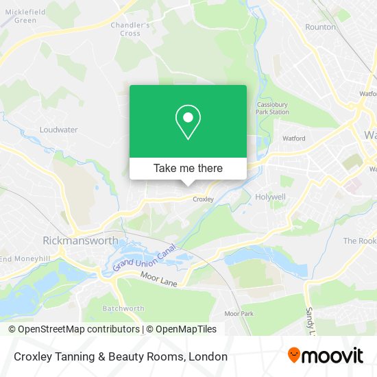 Croxley Tanning & Beauty Rooms map