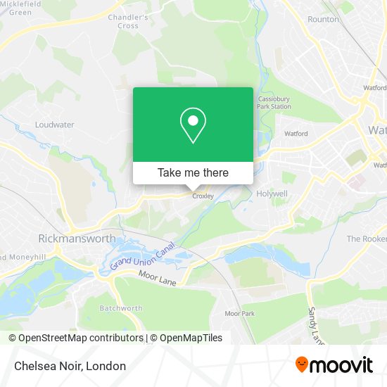 Chelsea Noir map