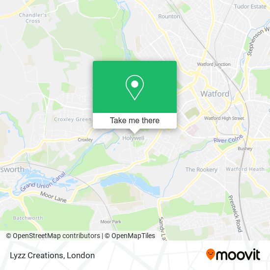 Lyzz Creations map