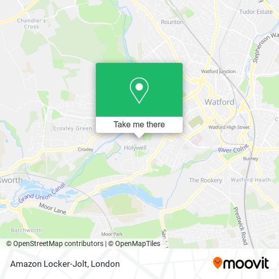 Amazon Locker-Jolt map