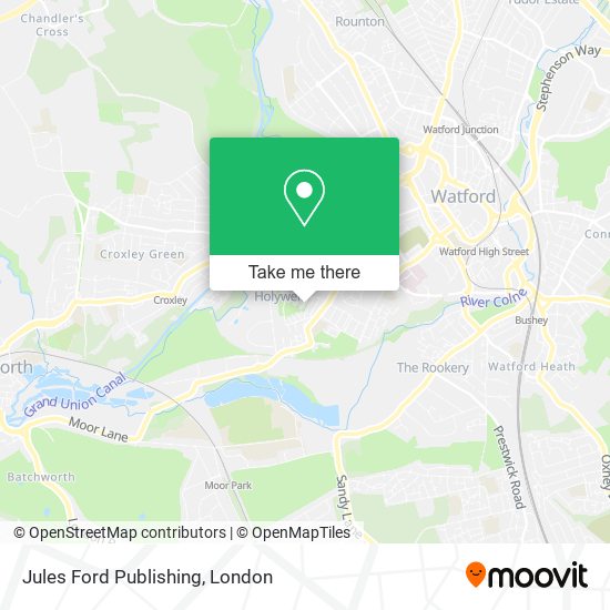 Jules Ford Publishing map