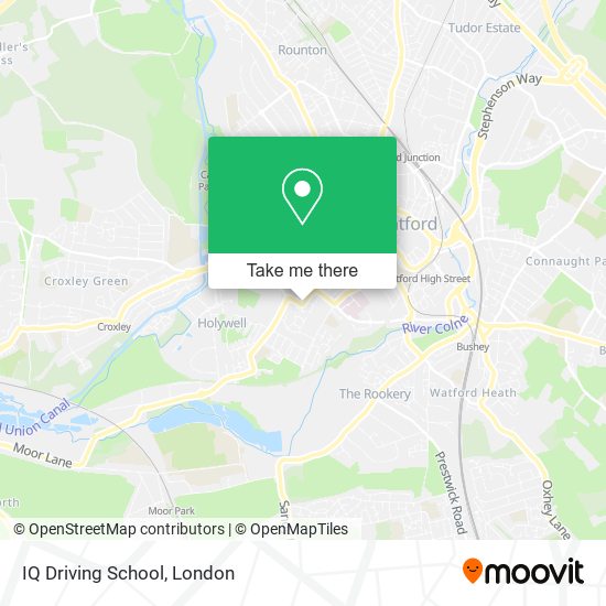 IQ Driving School map