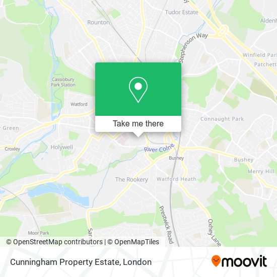 Cunningham Property Estate map