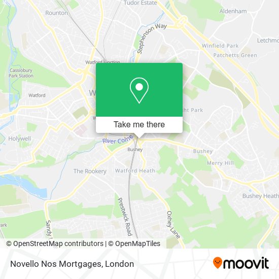 Novello Nos Mortgages map