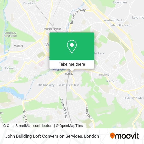 John Building Loft Conversion Services map