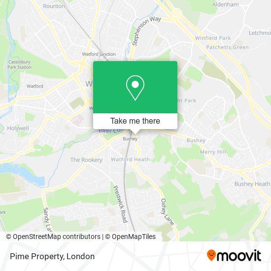 Pime Property map