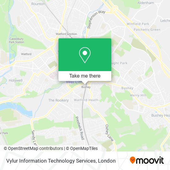 Vylur Information Technology Services map